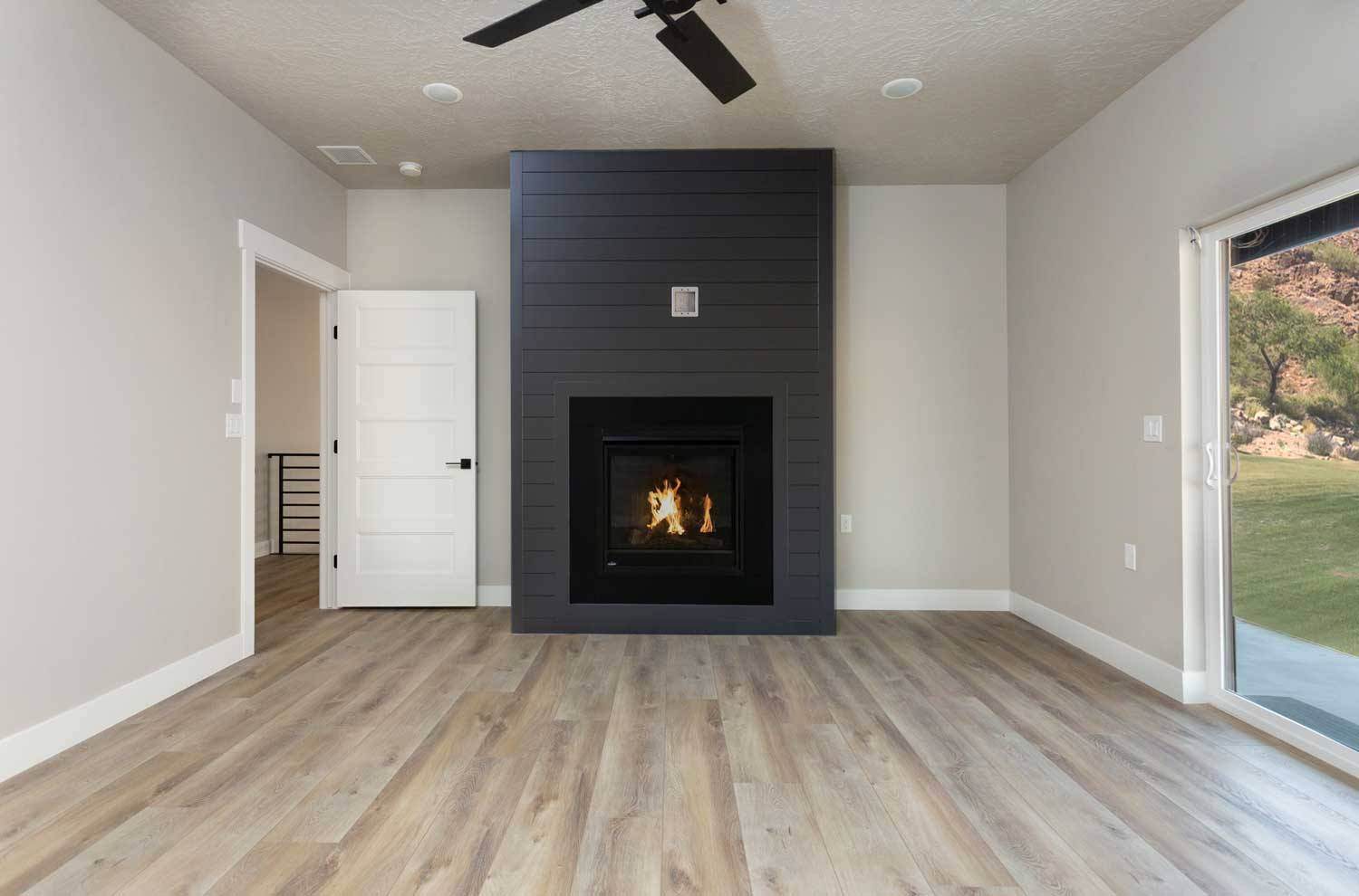 bedroom fireplace