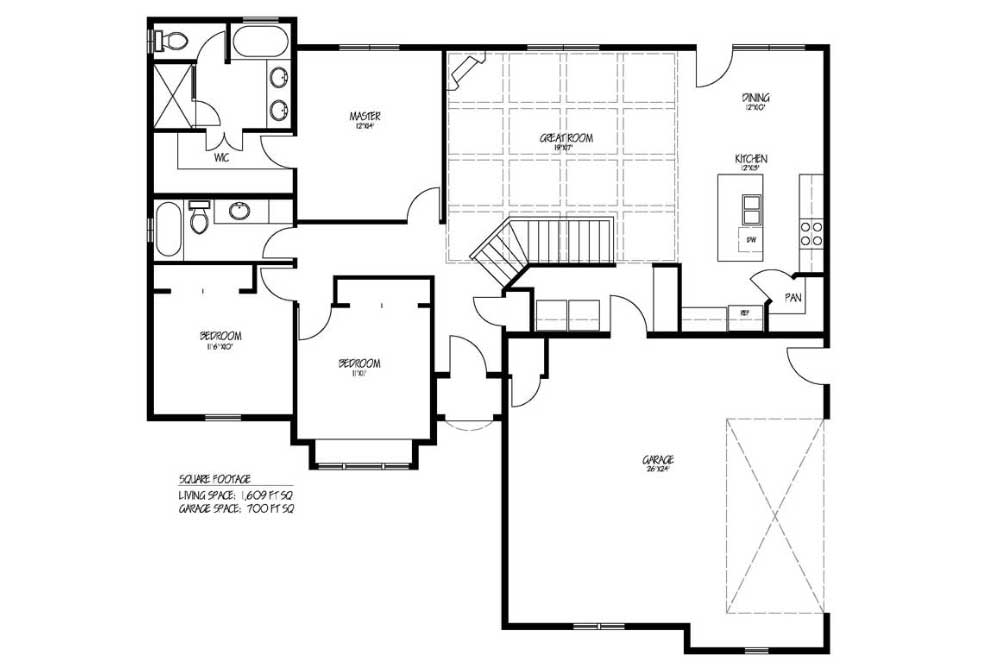 desert willow floor plan