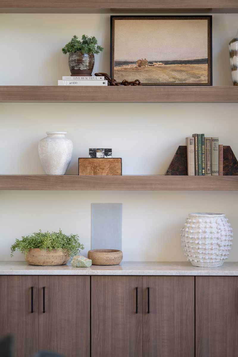 floating shelves