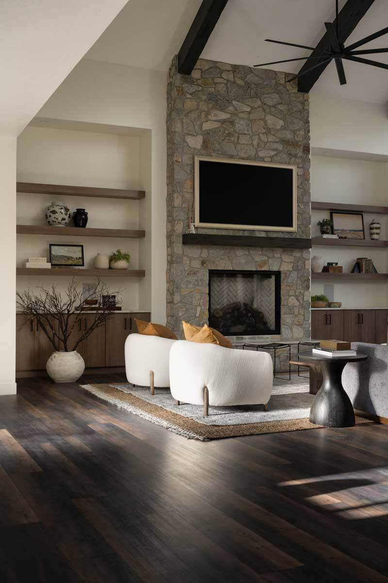 living room fireplace 