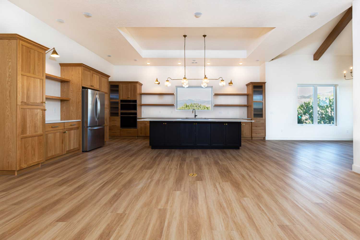 open concept kitchen