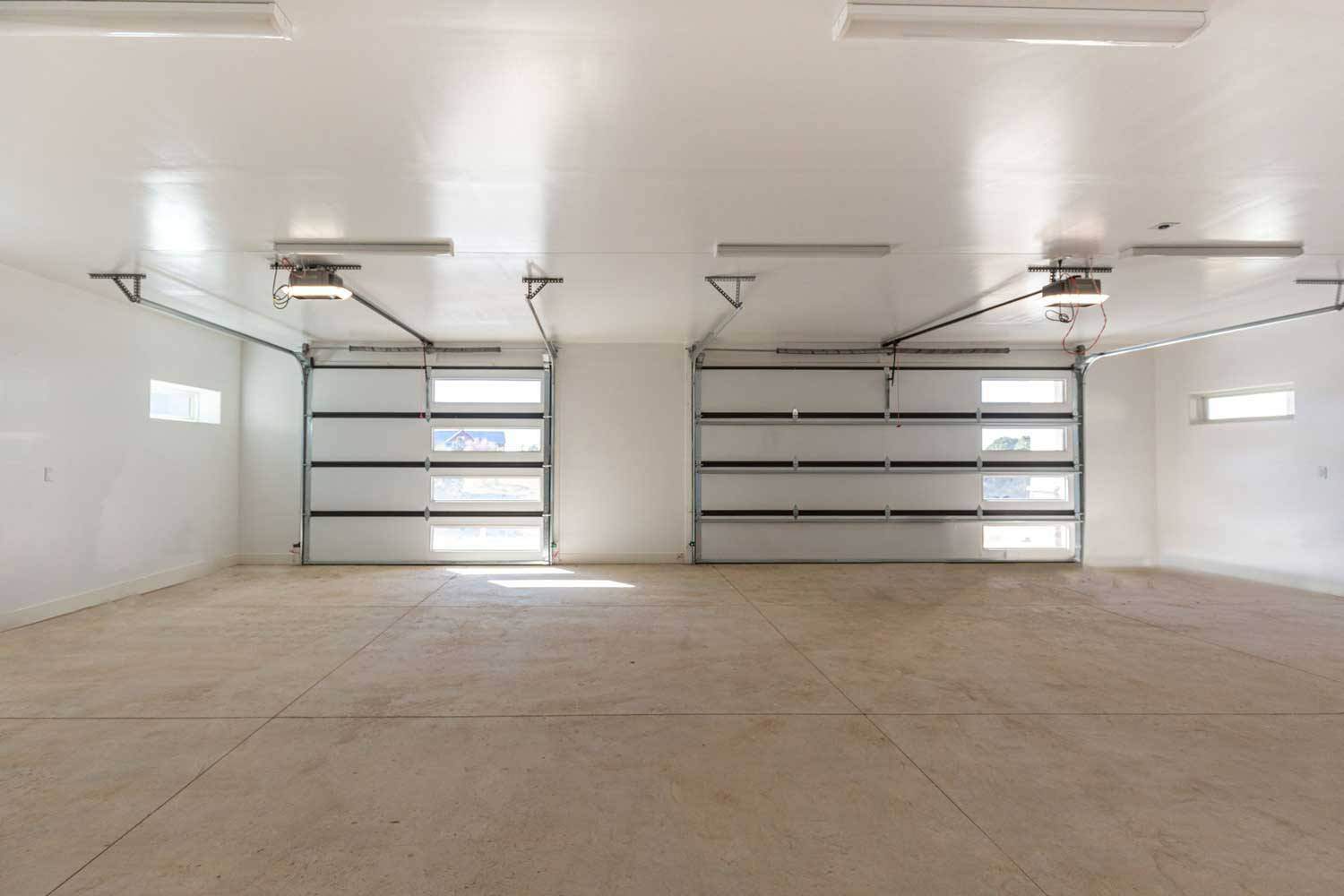 three car garage