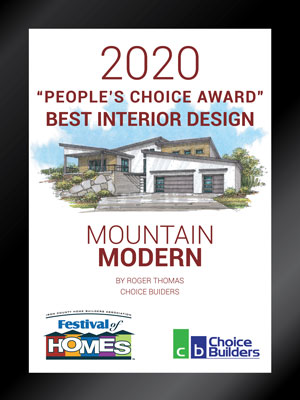 People's Choice Award for Best Interior Design, Festival of Homes 2020