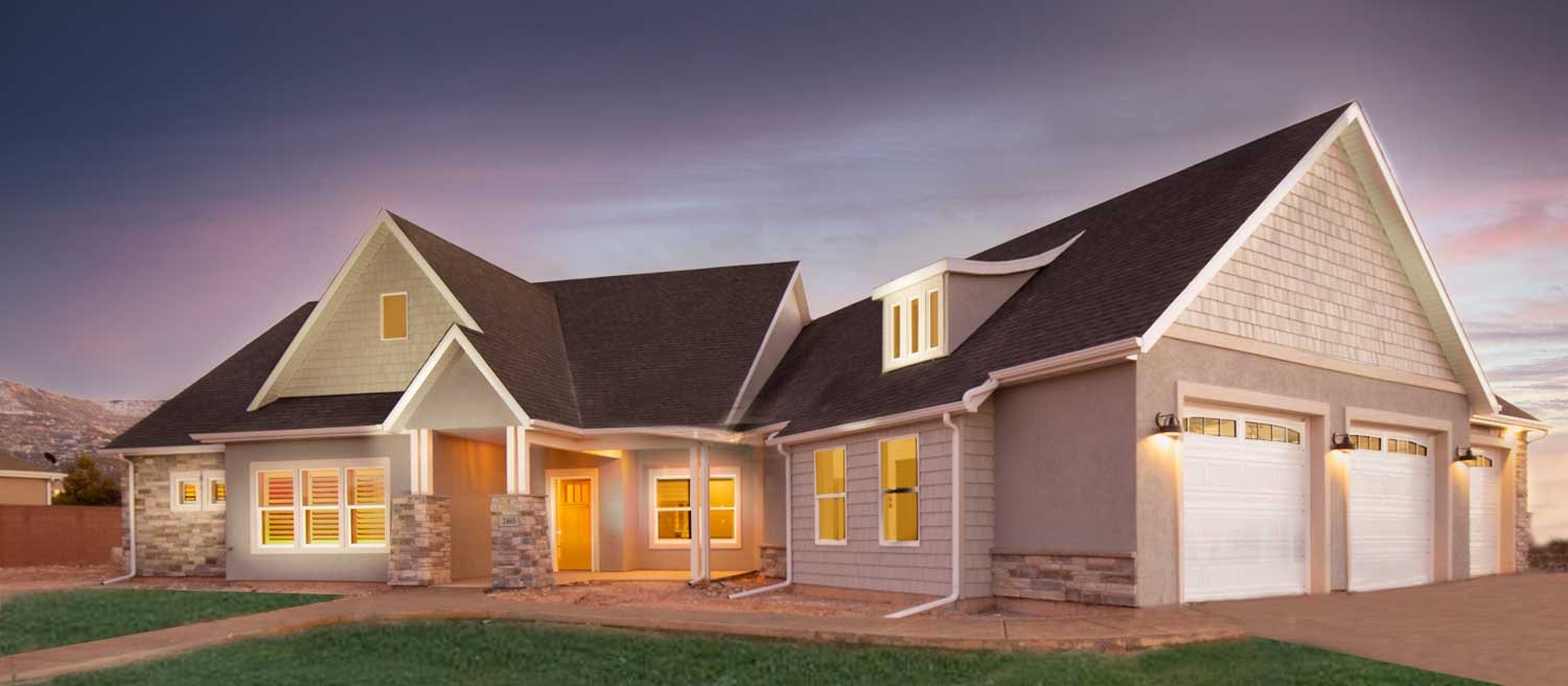 Custom home in Mesa Hills with three car garage 