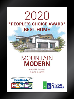 Best Home Winner - Festival of Homes 2020 - Choice Builders